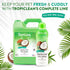 TropiClean Medicated Dog Shampoo for Allergies & Itching, Tea Tree & Oatmeal Shampoo for Sensitive Skin, 20 oz