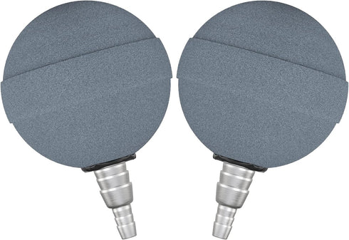 Pawfly Aquarium Air Stone Ball, 2 Inch Airstones for Fish Tank, Bucket Pond, and DWC Reservoir, 2 Pack
