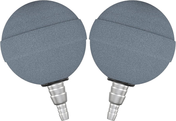 Pawfly Aquarium Air Stone Ball, 2 Inch Airstones for Fish Tank, Bucket Pond, and DWC Reservoir, 2 Pack