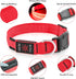 Illumifun LED Dog Collar, Adjustable Light Up Safety Pet Collar (Red, Small)