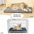 VANKEAN Dog Bed, Soft Reversible Crate Pad Mat with Orthopedic Egg-Crate Foam, Washable Comfy Kennel Pad for Small