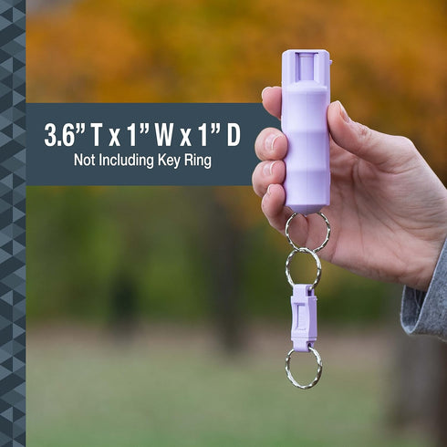 SABRE Personal Safety Kit with 0.54 fl oz Pepper Spray, 2-in-1 Personal Alarm, 130dB Audible Up to 1,250 Feet