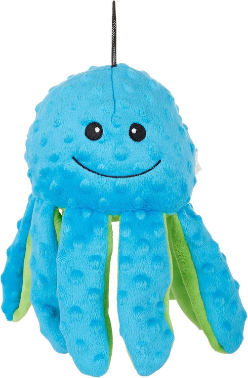 Petlou Dog Plush Toys, Interactive Stuffed Squeaky Chew Toys for Medium Small Large Dogs, Dotty Friends (9 INCH)