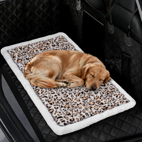 TransonTeda Car Back Seat Mat for Dog 53"x24" Dog Bed for Car Scratch