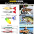 TOPFORT 187/343pcs Fishing Accessories Kit, Includes Jig Hooks, Sinker Weights, Fishing Set with Tackle Box