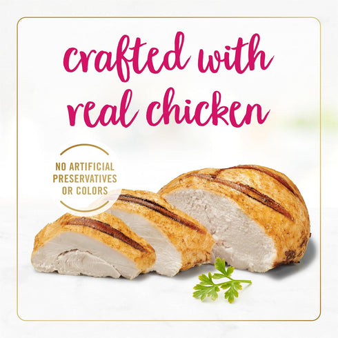 Fancy Feast Chicken Feast Classic Pate Collection - Grain Free Wet Cat Food Multi-Pack (Pack of 24)