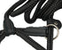 Dogs My Love Nylon Rope Slip Dog Lead, British Style 4ft Long for Small Dogs, Black
