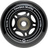 Flux 2 Pack 76mm RipStik Wheels 85A for Ripsurf Caster Board, Replacement Wheels with Bearings