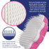 Small 4" Dog Pet Hair Massaging Brush Grooming Tool for Cats Dogs Long or Short Hair Raspberry Pink