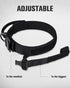 Joytale Tactical Dog Collar with Handle, Heavy Duty Military, Adjustable, for Medium Dogs, Black, M
