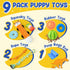 Puppy Toys for Teething, 9 Pack Interactive Dog Toys for Small Dogs, Chew Toys for Boredom
