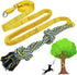 Dog Bungee Tug Toy, Durable Interactive Rope Toy Hanging from Tree for Small, Medium, Large Dogs, Outdoor Tug of War