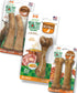 Nylabone Healthy Edibles Natural Dog Chews, Long Lasting Ham, Bacon, & Venison Flavor Treats for Dogs, Medium (5 Count)