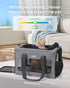 12lbs, Airline Approved Cat Carrier, Pet Carrier Soft-Sided, Portable Dog Carrier with Stable Structure, TSA Approved