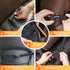 2 Packs Front Seat Car Cover, Waterproof Dog Car Seat Cover, Non-slip & Scratch-Proof, Pet Car Seat Protector with Side