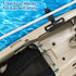 Kayak Paddle Holder, 2 Pack Kayak Track Mount Accessories for Fishing and Canoeing