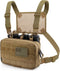 WYNEX Tactical Mag Admin Pouch, Molle Utility Tool Pouch with Triple Stacker Magazine Holder for M4 M16, Medical EMT