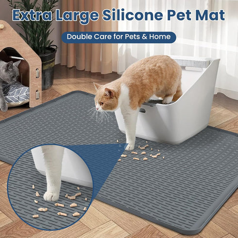 40" 28" Large Pee Pads for Dogs x Non-Slip Silicone Pet Mat Washable Reusable for Floor Protector Potty Training Under
