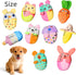 28Pcs Set Squeaky Dog Toys Bulk - Cute Small Dog Toys Plush Puppy Chew Toys for Small/Medium Dogs, Interactive Pet Toys