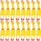 Sratte 16 Pack Screaming Chicken Toys Bulk Large Rubber Squeaking Chicken Toys