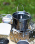 Snow Peak Kettle No. 1, Stainless Steel Kettle for Outdoor Cooking, Durable Camping Kettle