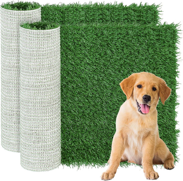 GLOBREEN Puppy Artificial Grass Pee Pad for Dogs Potty Training - 18