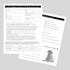 Pet Grooming Intake Forms, Consent & Release, Matted Coat Clip-Off Agreement, Pet Report Card | 50 pk, 8.5x11”
