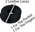 TOFL Softball and Baseball Glove Lace Kit | Mitt Lace Repair Lacing Kit with 2 Leather Laces and Lacing Needle