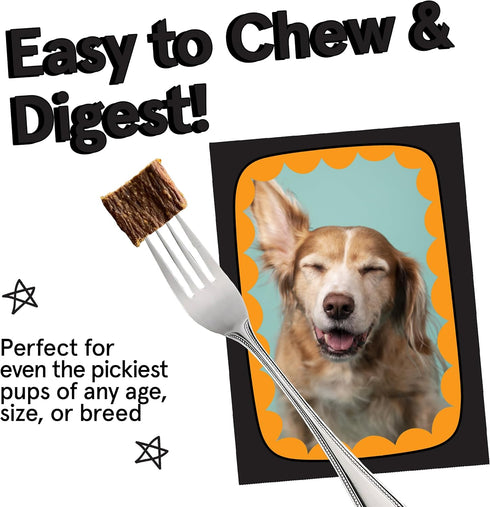 Real Meat Air Dried Dog Food w/Real Venison, 2lb Bag of USA-Crafted Grain-Free Dog Food Sourced from Free-Range Venison