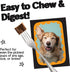 Real Meat Air Dried Dog Food w/Real Venison, 2lb Bag of USA-Crafted Grain-Free Dog Food Sourced from Free-Range Venison