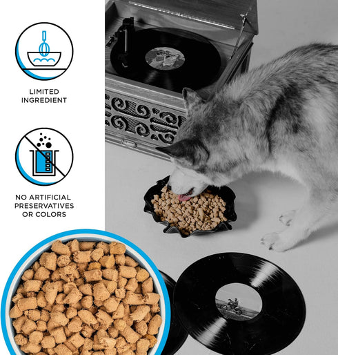 BIXBI Rawbble Freeze Dried Dog Food, Chicken & Salmon Recipe, 4.5 oz - 94% Meat and Organs, No Fillers