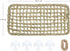 Niteangel Bearded Dragon Hammock, Rectangle 16'' x 8'', Reptile Lounger for Chameleon, Lizards, Snakes, Iguana,