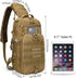 G4Free EDC Tactical Sling Bag Backpack, Molle Chest Shoulder Assault Pack, Outdoor Daypack