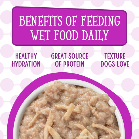 Weruva Dogs in The Kitchen, Variety Pack, Pooch Pouch Party!, Wet Dog Food, 2.8 oz Pouches, Pack of 12