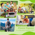 8 Set, 1.18 40 Pack Hapoon Gallon Compostable Portable Camping Toilet Bag with Poo Gel Mil Extra Thicken, Biodegradable