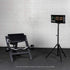 2-Sided 2.5-6.5-feet, Titan Fitness Tripod Timer Stand for Gym Timer with Remote, Adjusts Black