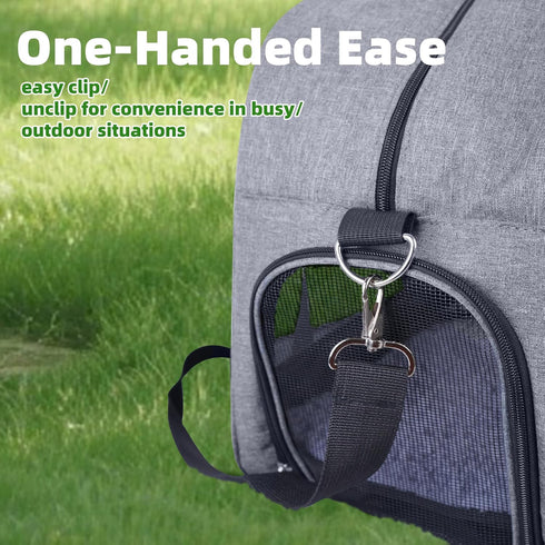 YOUPETSER Cat Carrier for Small Cats Dogs, Soft-Sided Pet Carrier for Cats Puppies Small Pets, Lightweight Comfortable