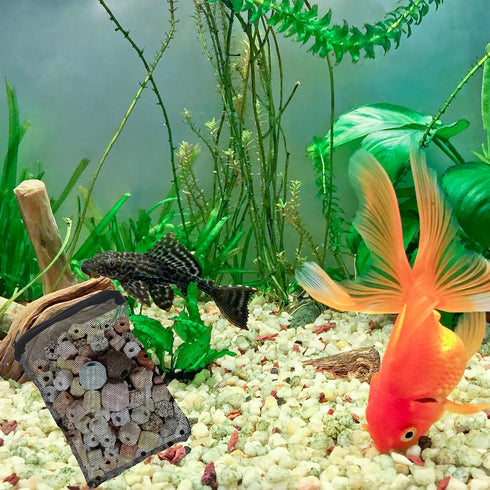 10Pcs Media Bags for Aquarium, Fine Mesh Filter Media Bags with Plastic Zipper for Activated Carbon & Filter Stones