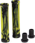 Ronin Grip Without Flange - Flangeless BMX Bike and Scooter Handlebar Grips with End Plugs, Multiple Colors