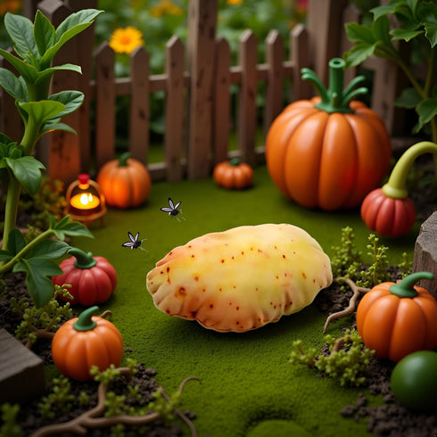 2025 Vegetable Dog Toy, New Potato Food Shape, Cute Toys Chew Toys for Small Medium Large Dogs Squeak ToysThis Product