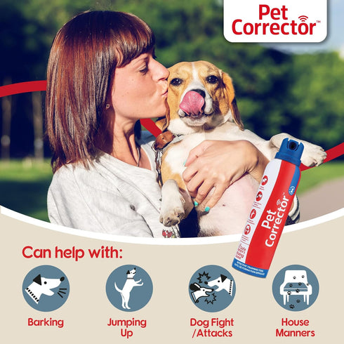 PET CORRECTOR Dog Trainer, 200ml, 4 Pack - Stops Barking, Jumping, Food Stealing, Easy to Use, Safe, Humane
