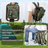 Kikerike Folding Stool Backpack Cooler Bag, Insulated Camping Chair with Front Pocket for Outdoor Events
