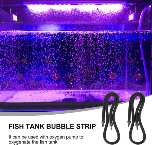 POPETPOP 2pcs Fish Tank Oxygen Strip Aerator Accessories Air Bubble Strip Hose Fittings