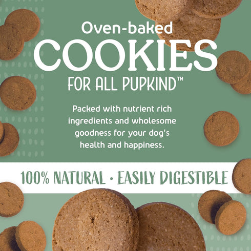Chicken Pot Pie Cookies, Lactose Free, Gluten Free, 14 oz of All Natural Crunchy Goodness for All Breeds