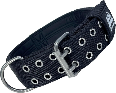 4-Layer Nylon Collar for Large Dogs, Tactical Military Training Heavy Duty Dog Collar for Extra Large Breeds