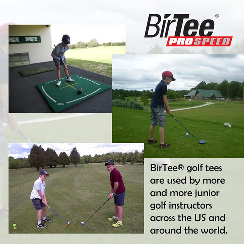 Golf Tees - PRO Speed PLUS, 8 Pack with Flexibility & Durability for Indoor Simulator