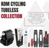 KOM Cycling Tubeless Tire Repair Kit for Bikes, 8 Colors, Fixes Mountain Bike and Road Bicycle Punctures