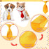 78 Pieces Dog Ties, Adjustable Pet Ties Collar Grooming Accessories for Small Pets, Birthday Photography Gifts
