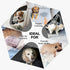 PUMYPOREITY Dog Diaper with Suspender, Escape-Proof Anti-Harassment Garment for Heat Cycle, Incontinence, Puppy