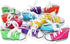 Bonka Bird Toys Pk12 Mini Sneakers, 3" Long by 1.50" High by 1.25" Wide, Parrot Foot Talon Cage Toy